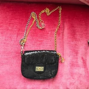 Big Buddha crossbody sequin mini purse